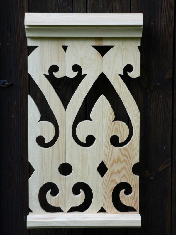 Якутские орнаменты по дереву