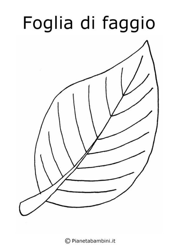 Трафарет листьев