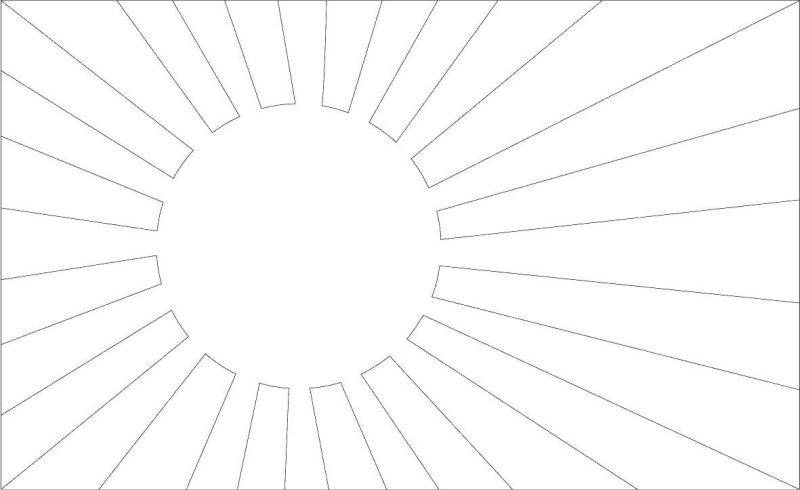 Лучик солнца раскраска