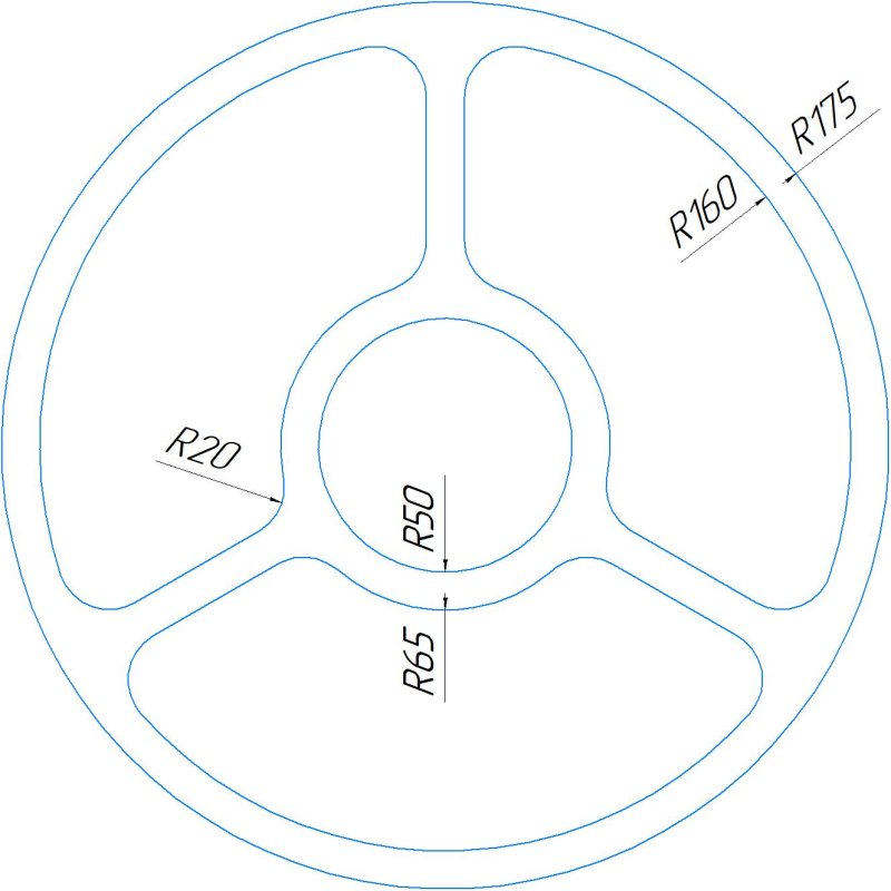 Менажница по шаблону фрезером по дереву