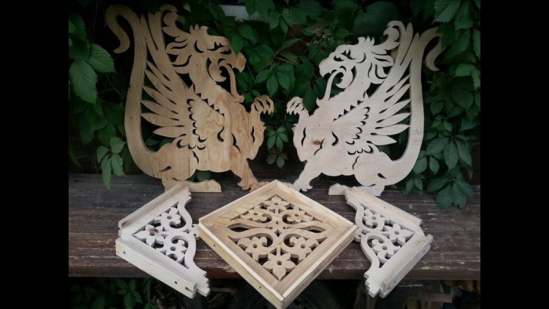 Резьба по дереву лобзиком