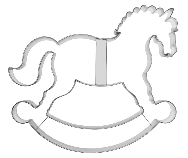 Шаблон лошадки для вырезания