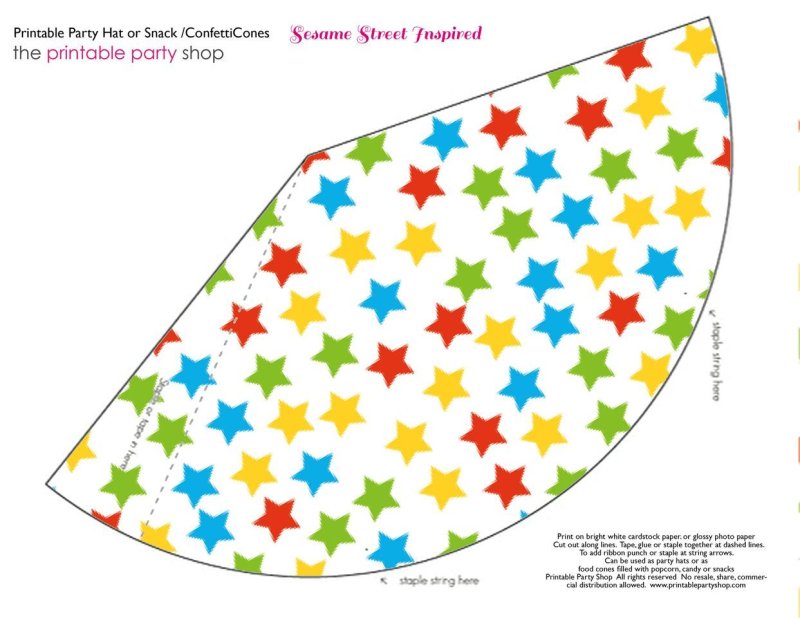 Колпак на день рождения