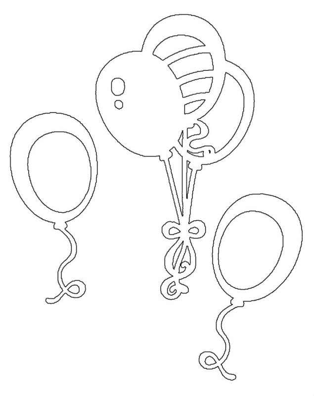 Шары для вырезания на окна