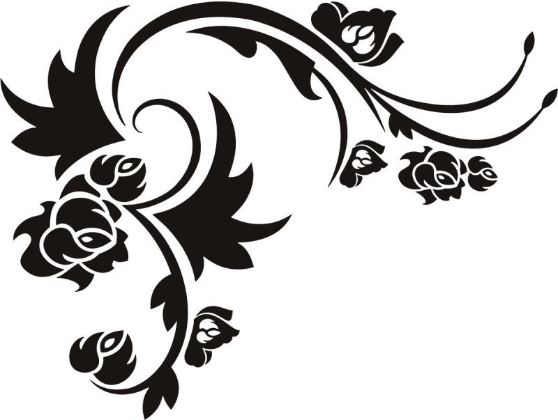 Трафарет угловой