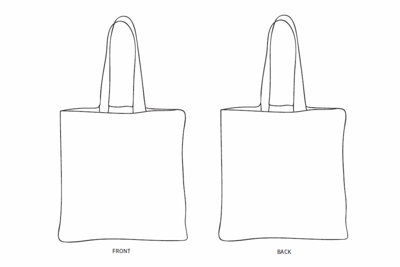 Технический эскиз сумки