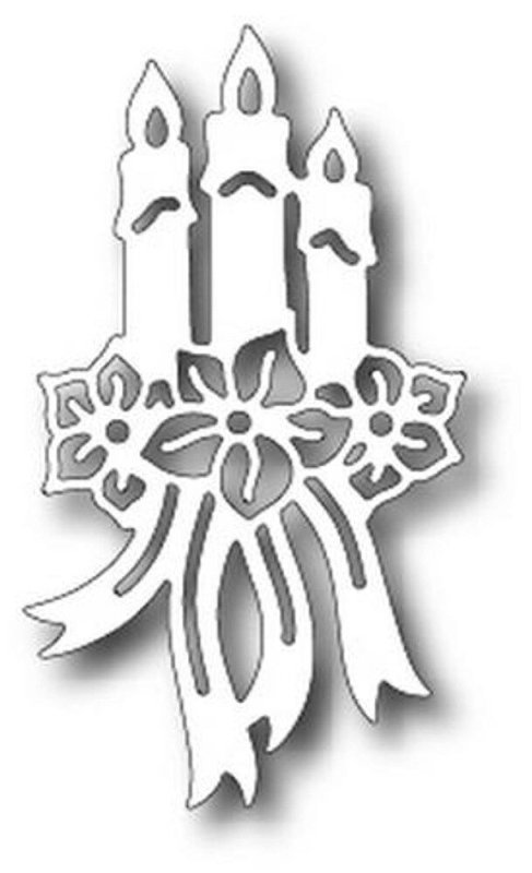 Свеча вытынанка