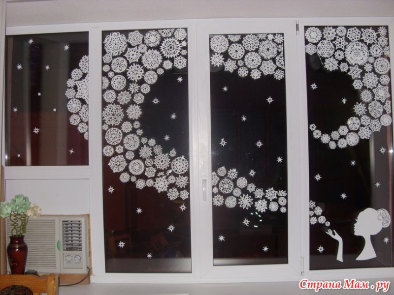 Новогодние окна