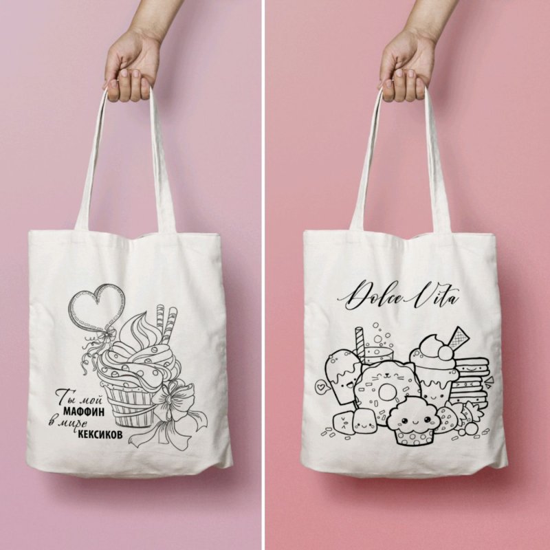 Идеи для сумки шоппера