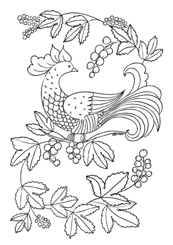 Узоры для росписи по дереву