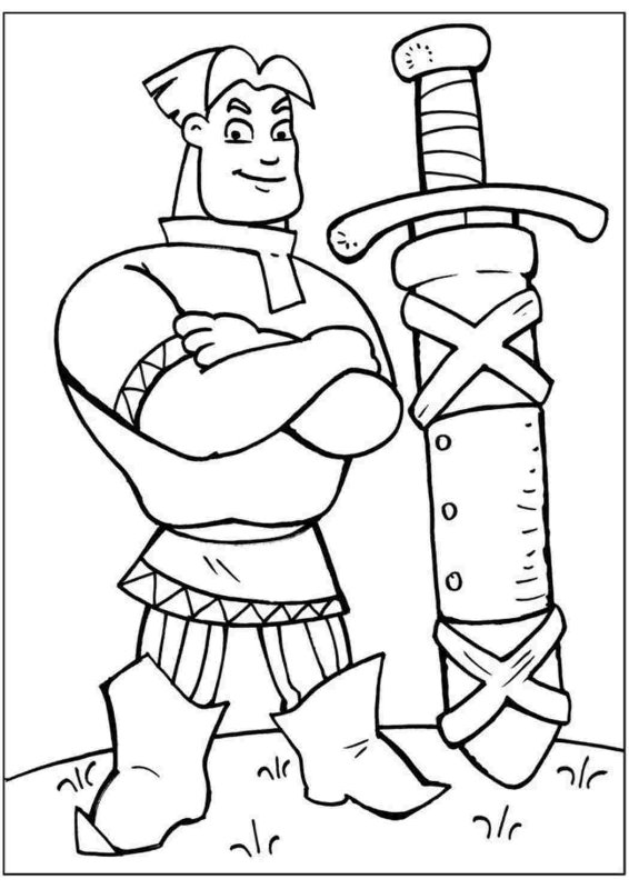 Три богатыря алёша Попович