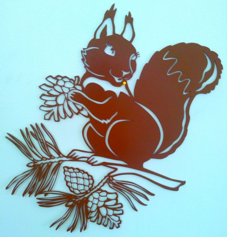 Трафарет белки