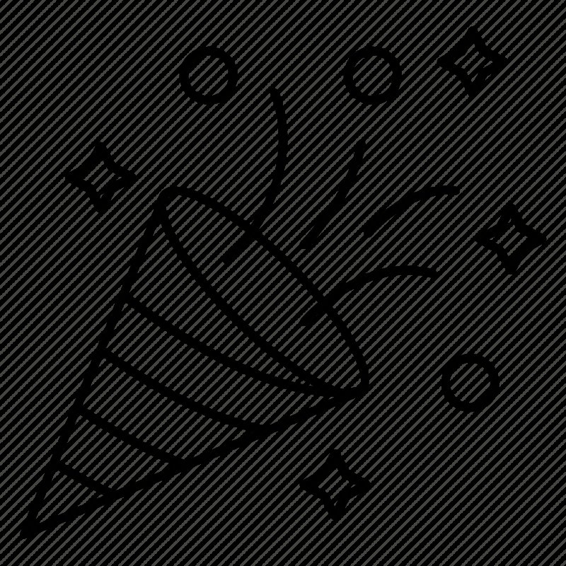 Хлопушка нарисовать