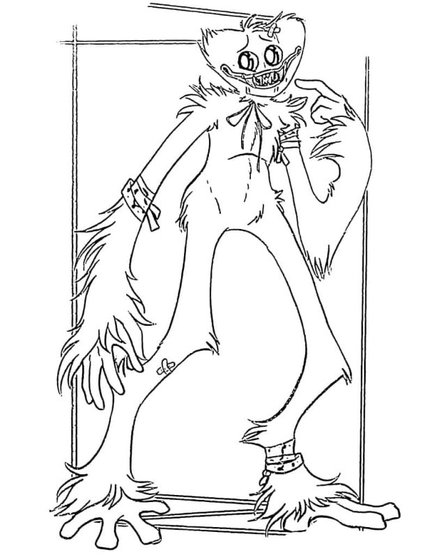 Страшные раскраски