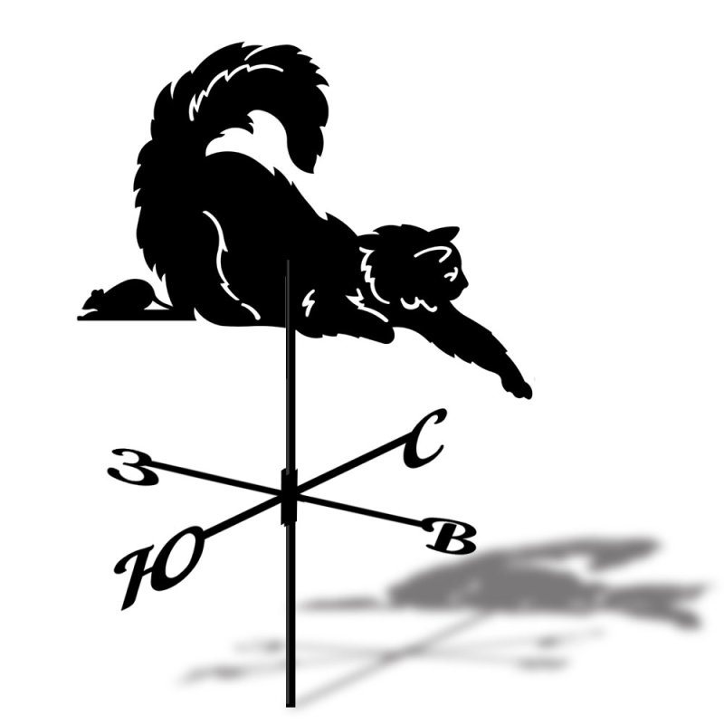 Флюгер большой Hessen дракон