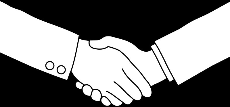 Рукопожатие рисунок
