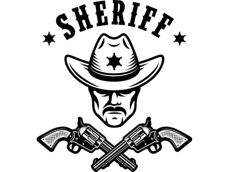 Эмблема ковбоя