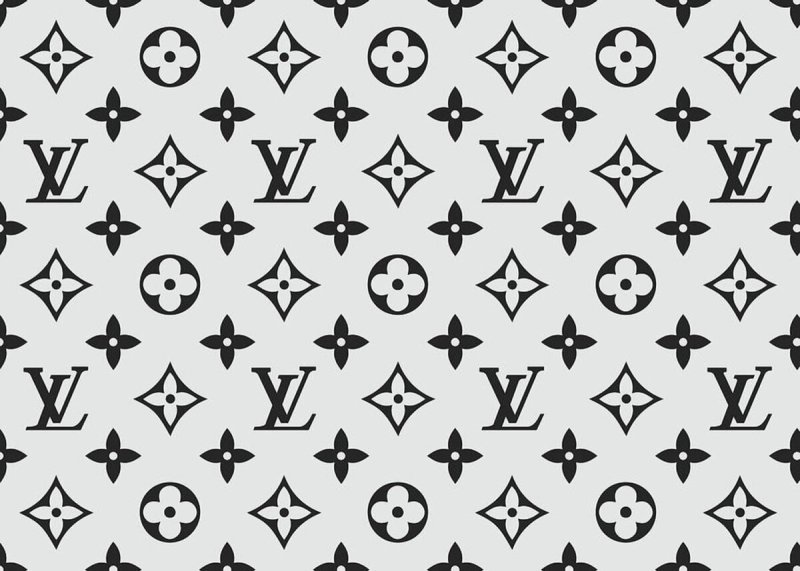 Louis Vuitton принт