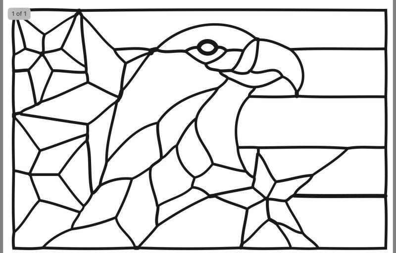 Эскиз витража