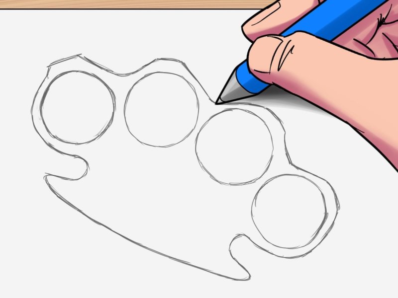 Кастет для срисовки