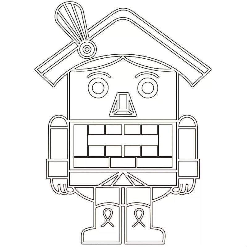 Щелкунчик рисунок