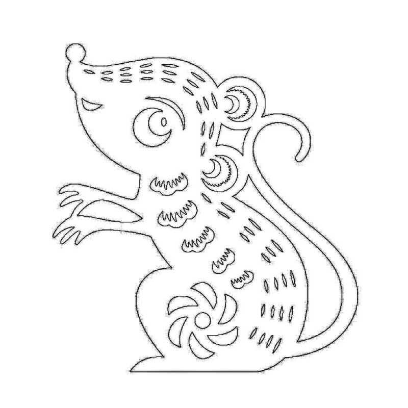 Крыса вытынанка