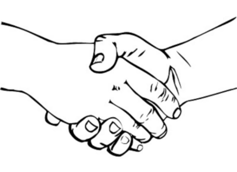 Рука для рукопожатия