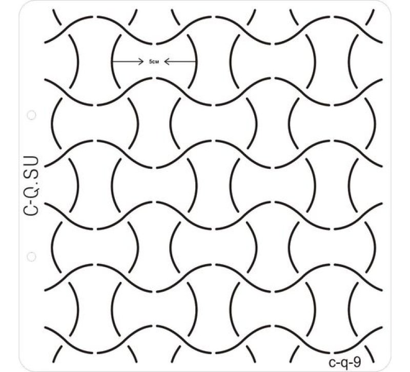 Трафареты для Стежки квилтов