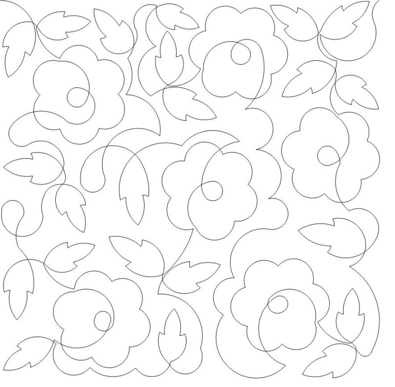 Трафареты для Стежки