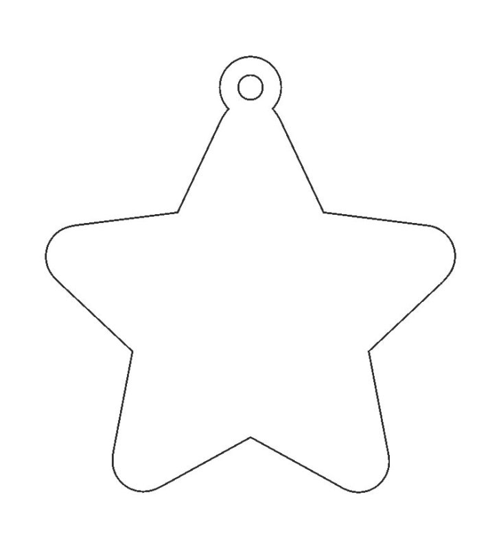 Заготовка звезды