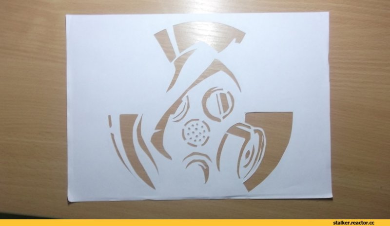 Трафарет сталкер