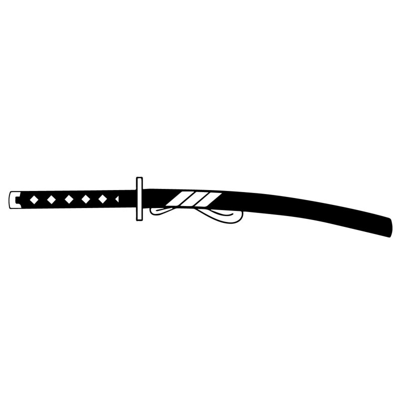 Тату катана