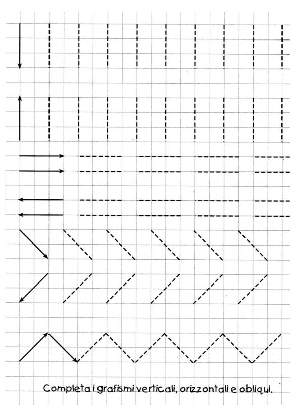 Пропись для развития графомоторных навыков
