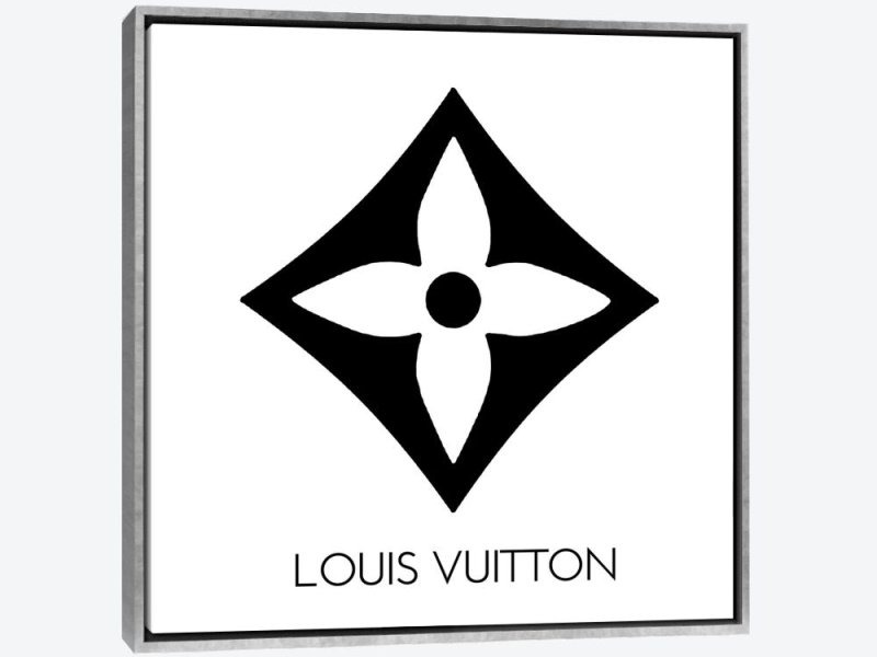 Знаки Луи Виттон трафарет