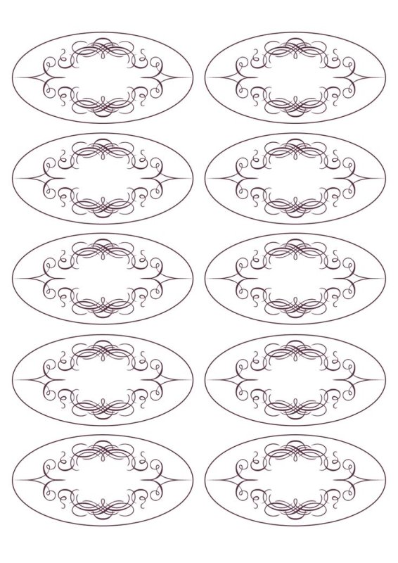 Баночка шаблон