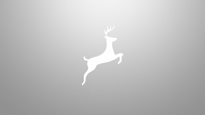 Олень Минимализм