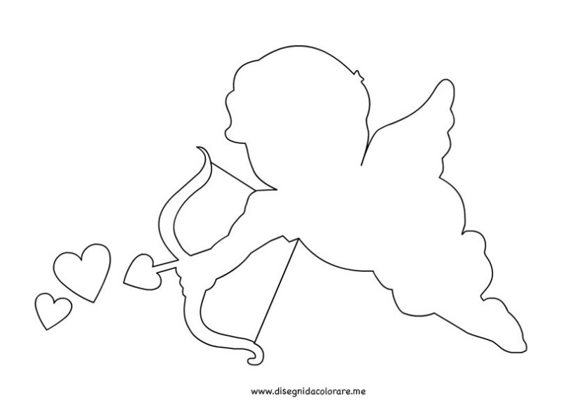 Купидон для вырезания