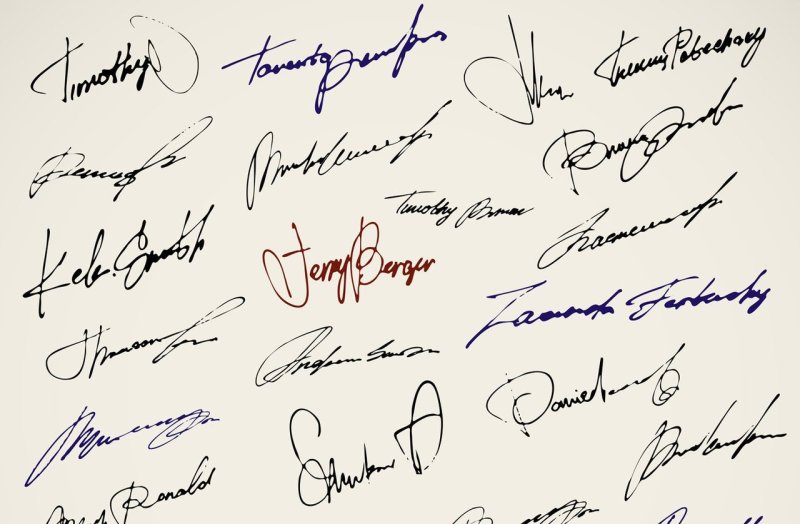 Красивые подписи