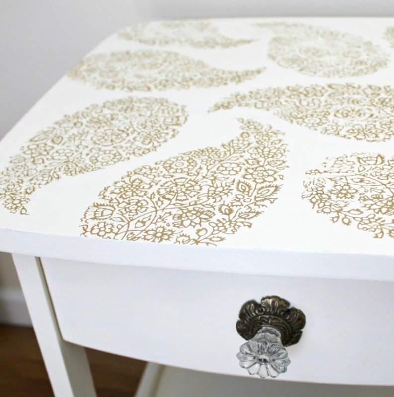 Трафареты для декора стола