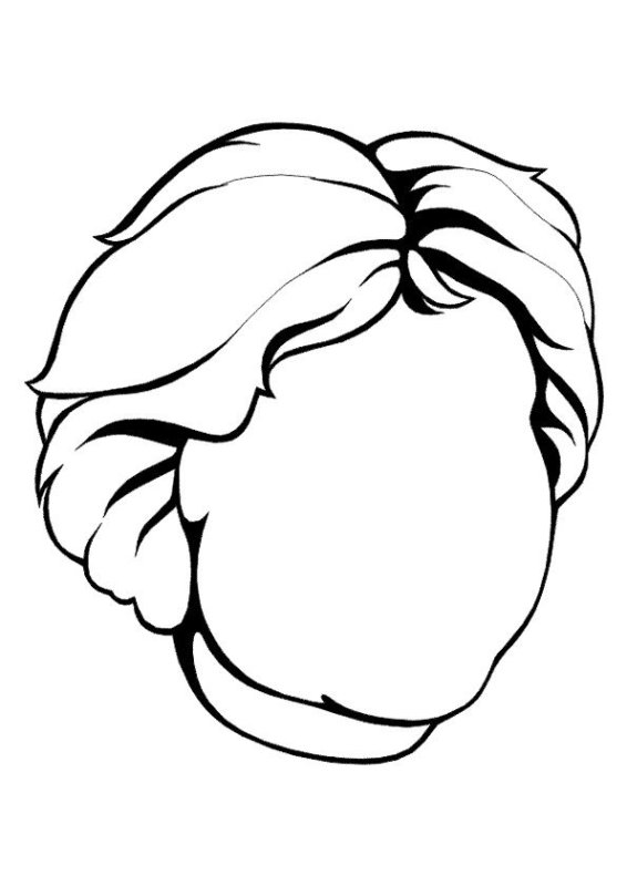 Раскраска дорисуй портрет