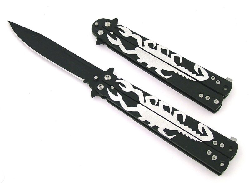 Лезвие ножа бабочки