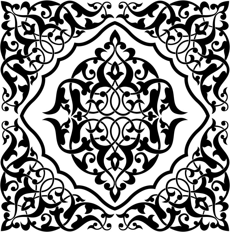 Арабеска марокканский узор вектор