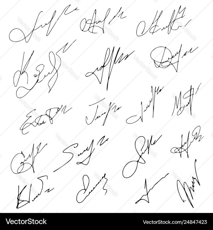 Красивые подписи