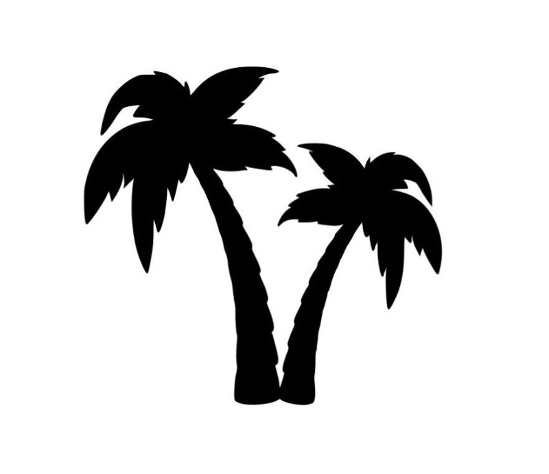 Тату Пальма эскиз