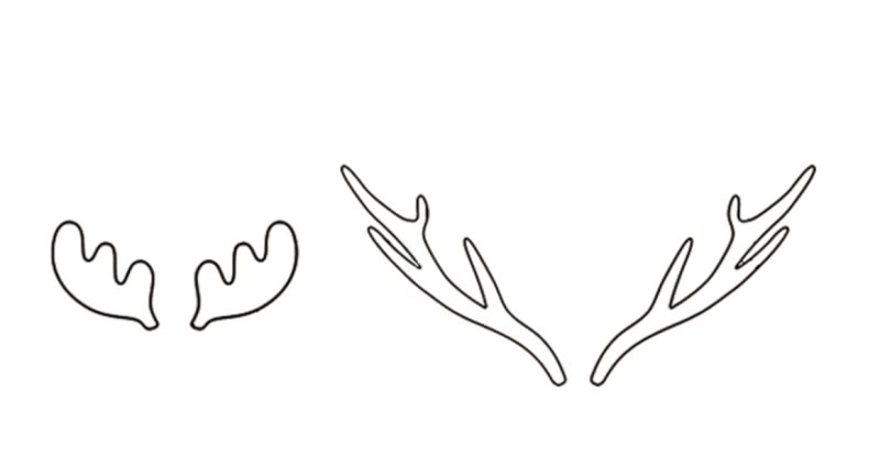 Рога контур