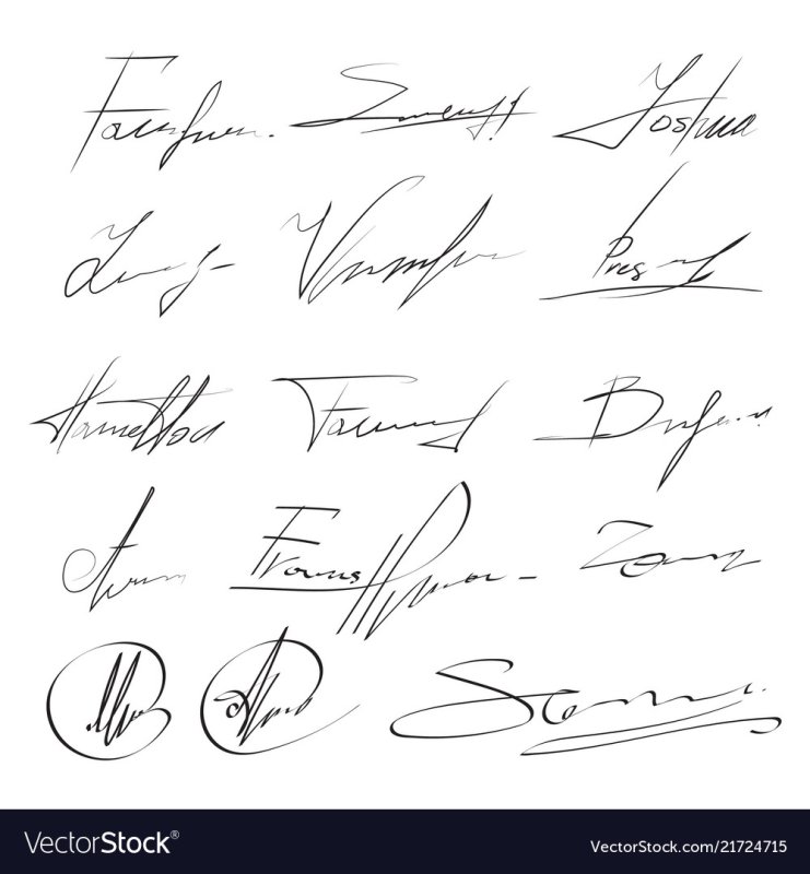 Красивые подписи