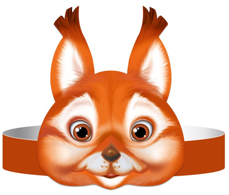 Маска белочки