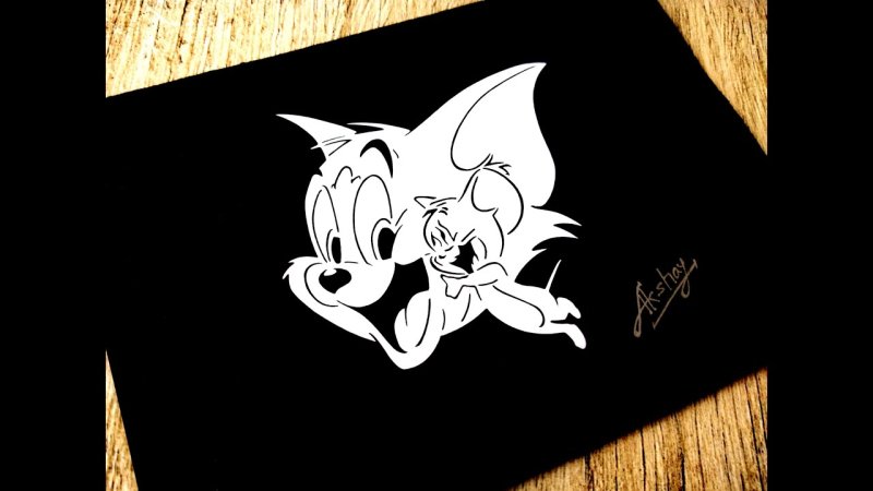 Том и Джерри эскиз