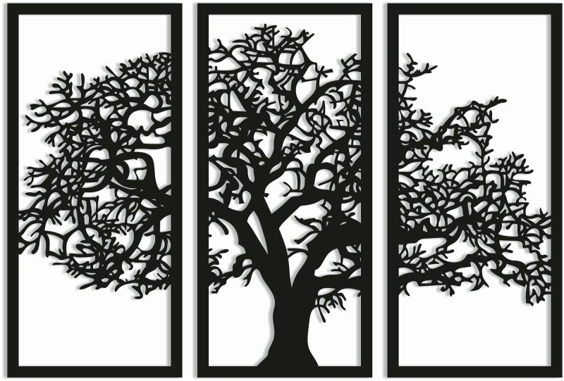 Силуэт дерева