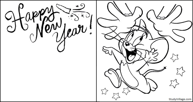 Картинки раскраски том и Джерри